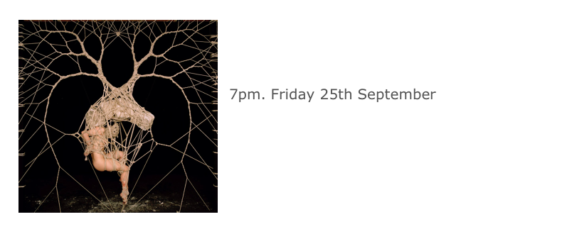 ￼


IN THE NIGHT GARDEN
7pm. Friday 25th September Tortuga gallery and studios




